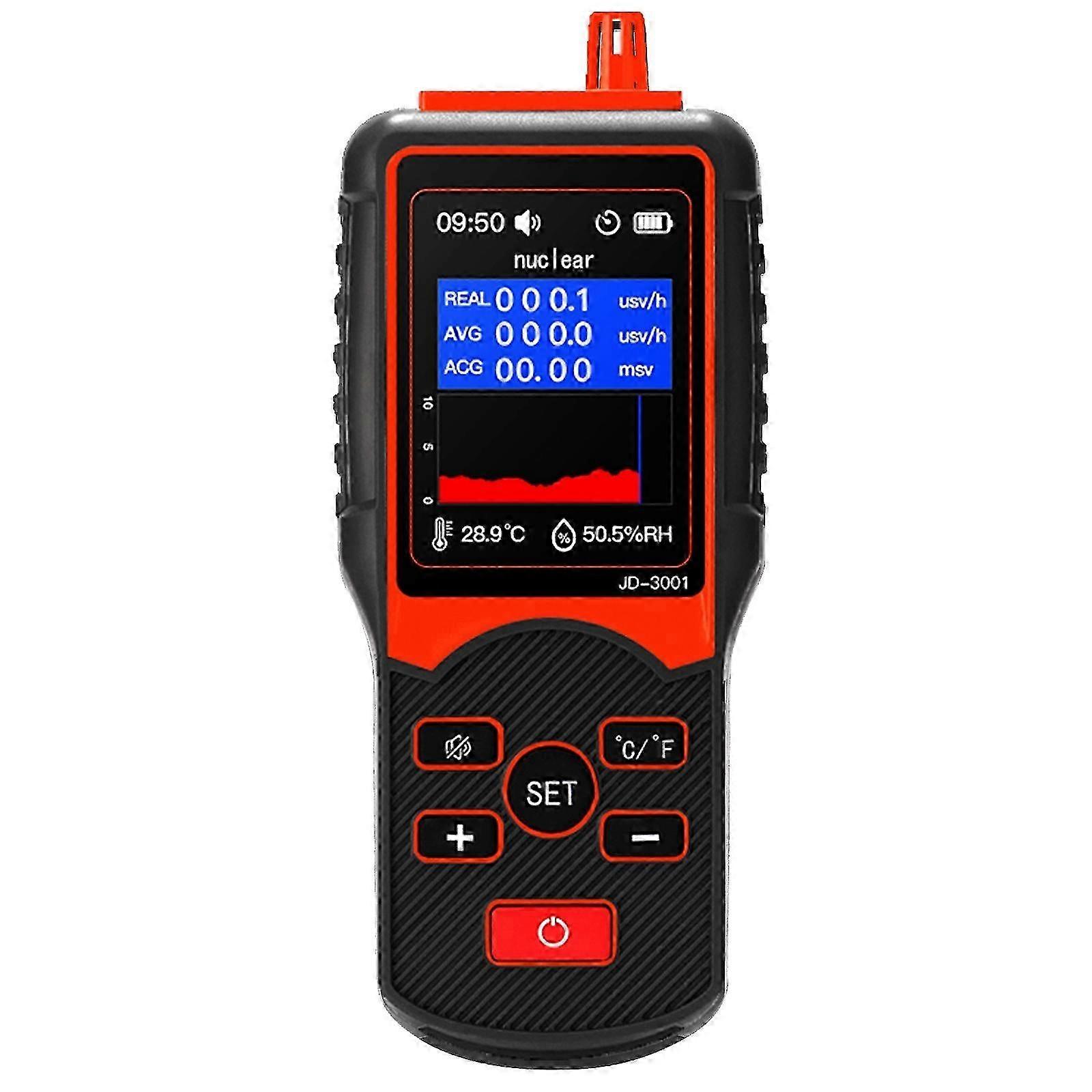 Geiger Counter Nuclear Electromagnetic Radiation Detector Emf Meter Data Export New