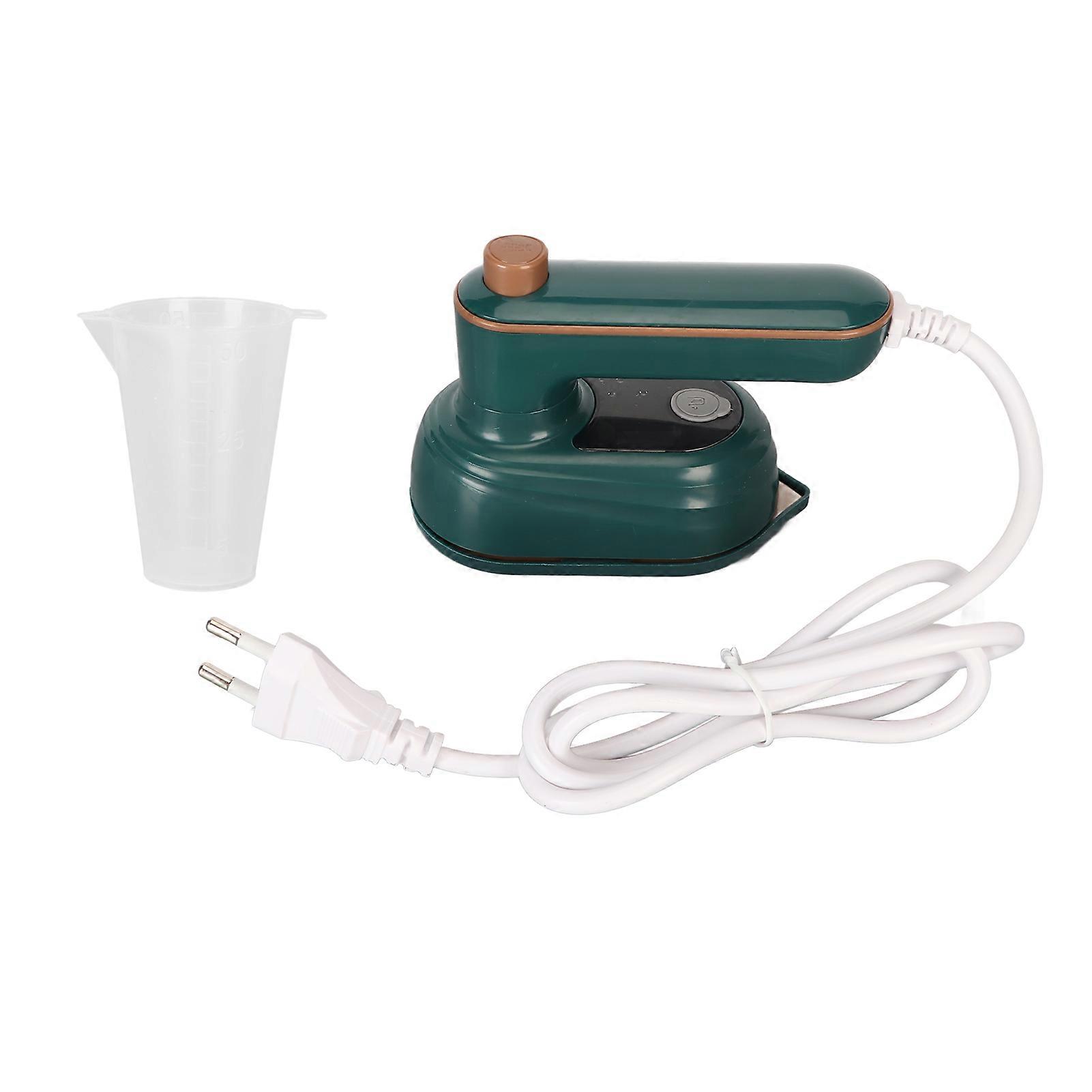 Mini Ironing Machine 266 Fahrenheit Fast Preheating Rotatable Ergonomic Handheld Steam Iron for Family Travel