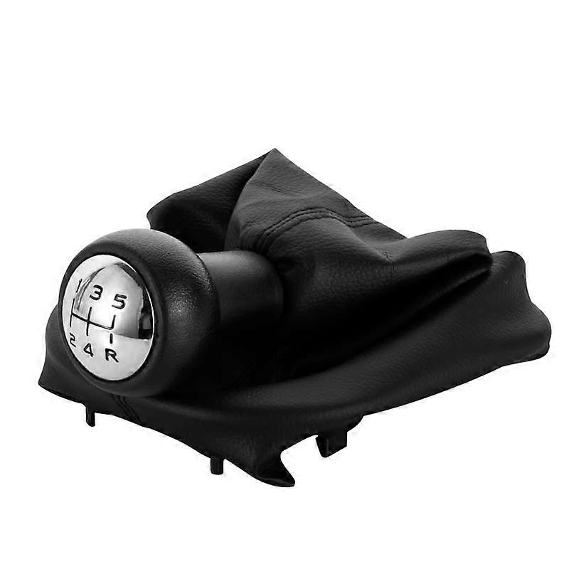 5 Speed Gear Shift Knob Shifter Boot for 307 207 Citroen C3 C4 C5