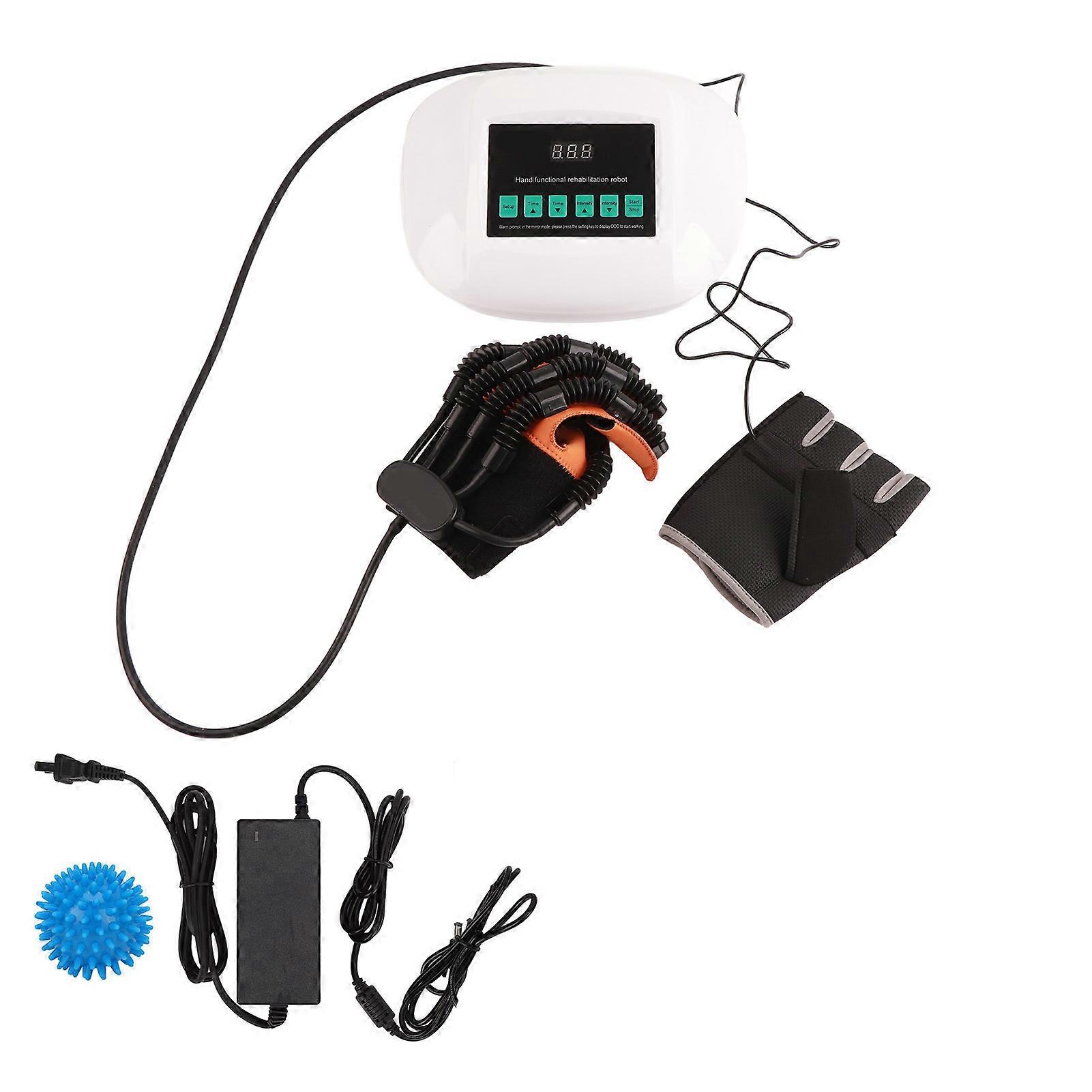 Rehabilitation Robot Gloves Left Hand Mirroring Right Hand Trainer Robot Gloves