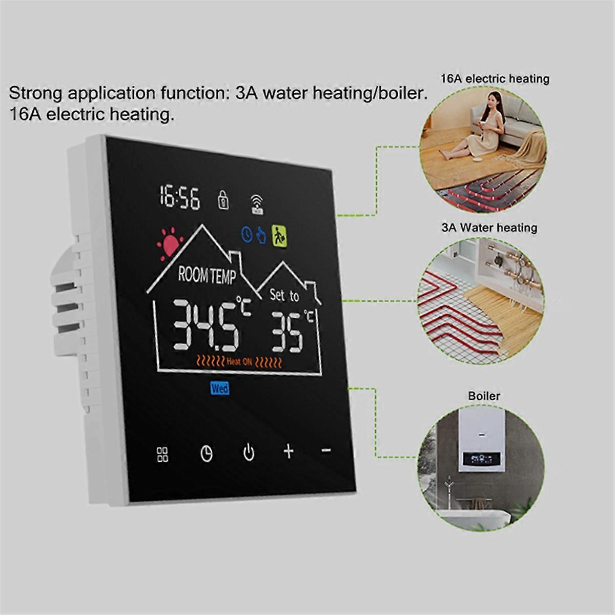 Smart Wifi Wireless Thermostat Digital Temperature Controller B