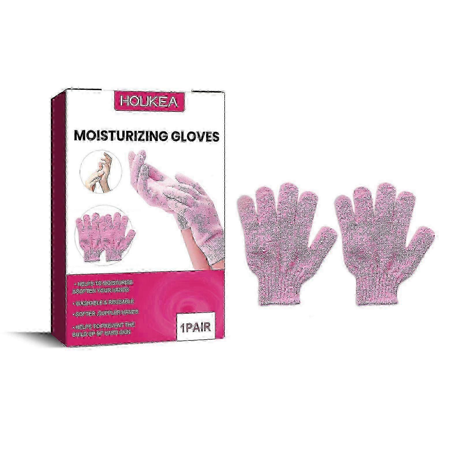Moisturizing Gloves, Anti-Cracking Exfoliating Dead Skin Hand Moisturizing Protective Gloves
