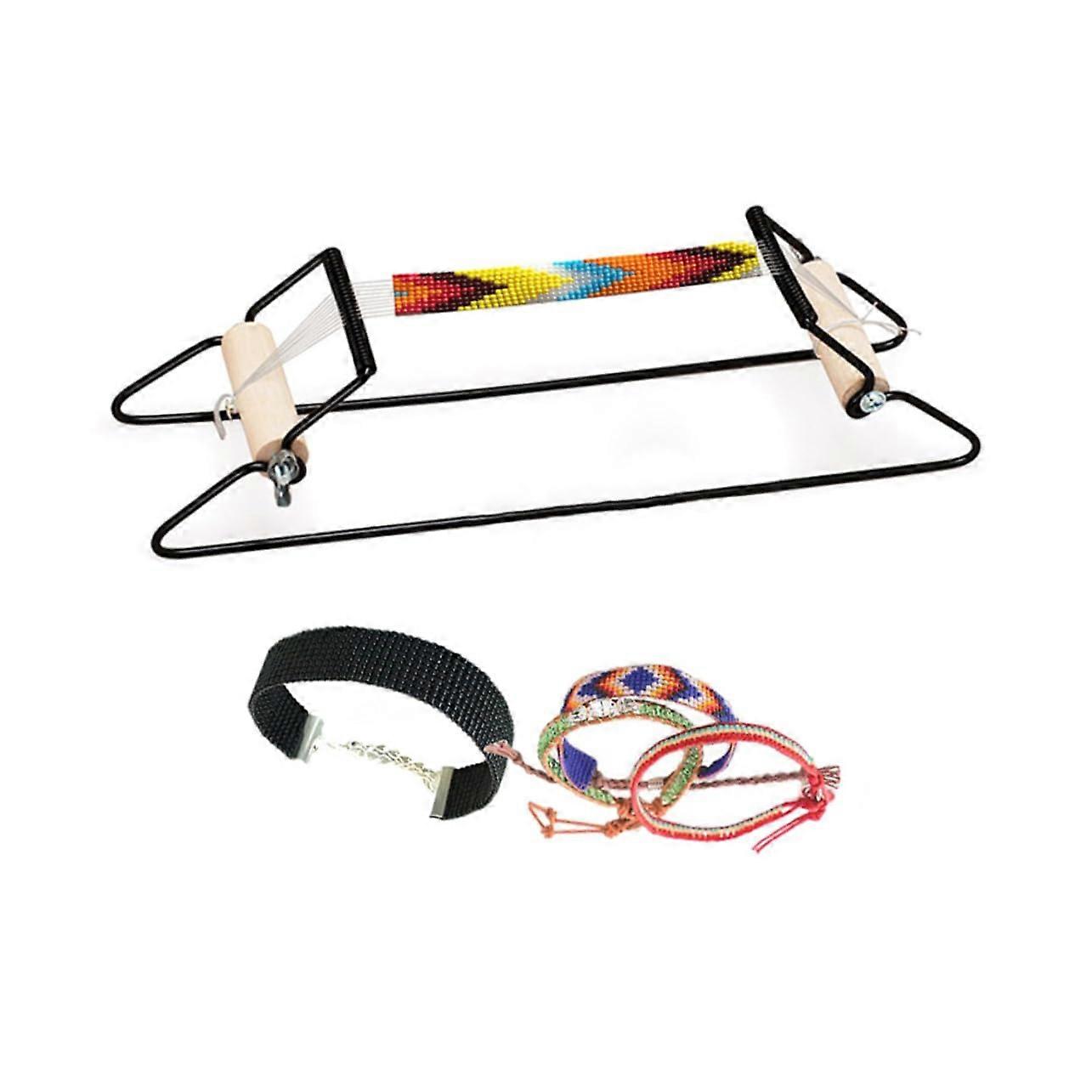 Crafting Tool String Beads Machine DIY Beads Chain Tool Looms for Weaving