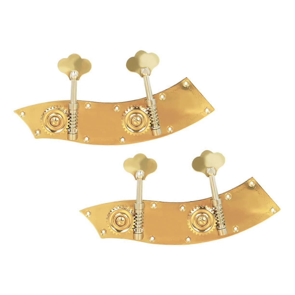 Double Bass Accessories Pcs Alloy String Tuning Pegs Bass Peg Easy to Tune Easy to Clean