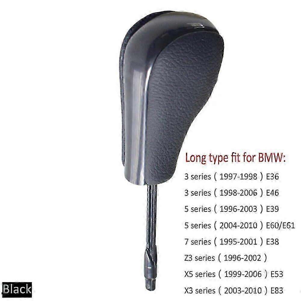 Automatic Gear Shift Knob With Alcantara For  E39 E46 E53 E60 E61 E63 E64 E83 E81 E82 E87 E90 E91 E92
