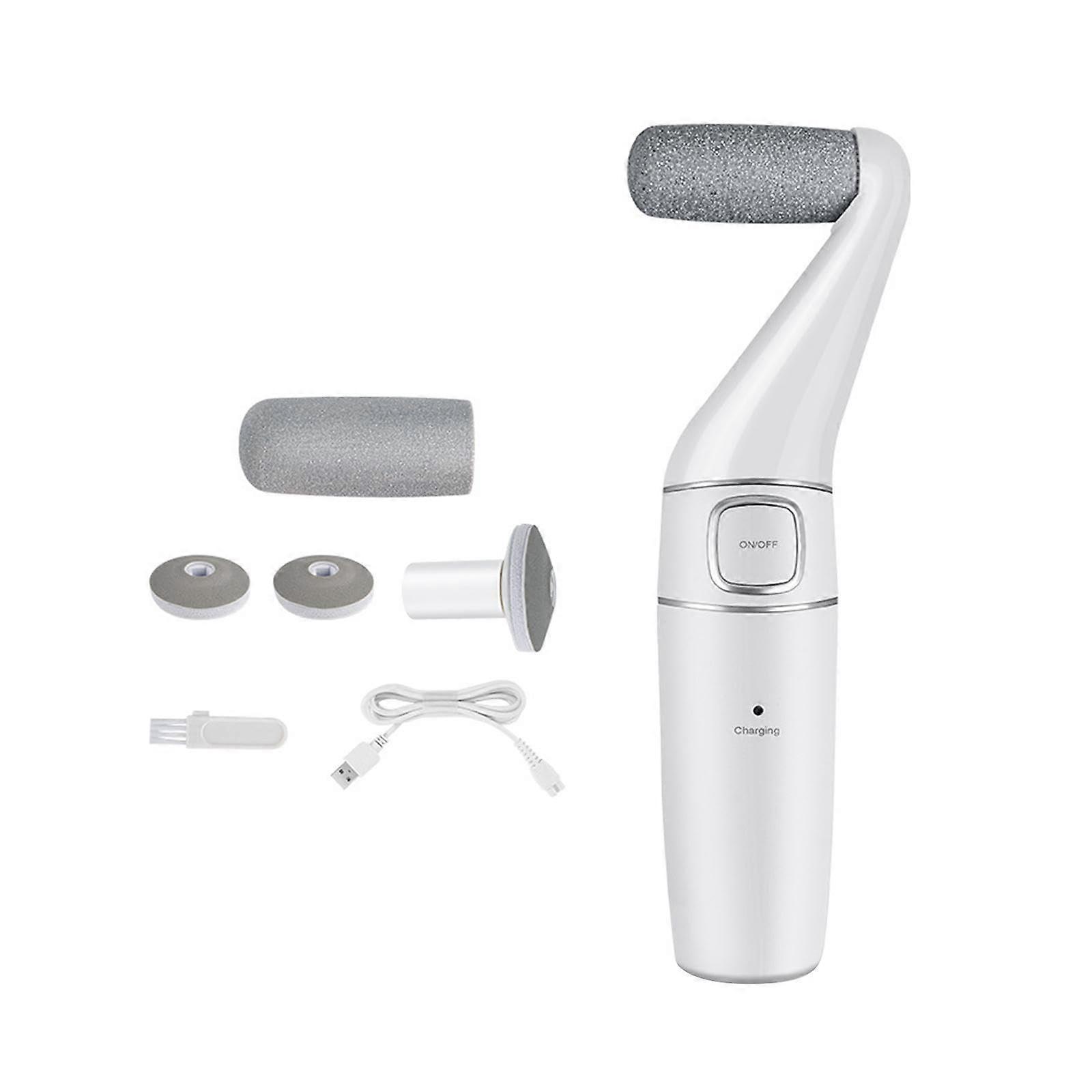 Electric Callus Remover with Dual Speed and Replaceable Roller Heads, Rechargeable Foot File
