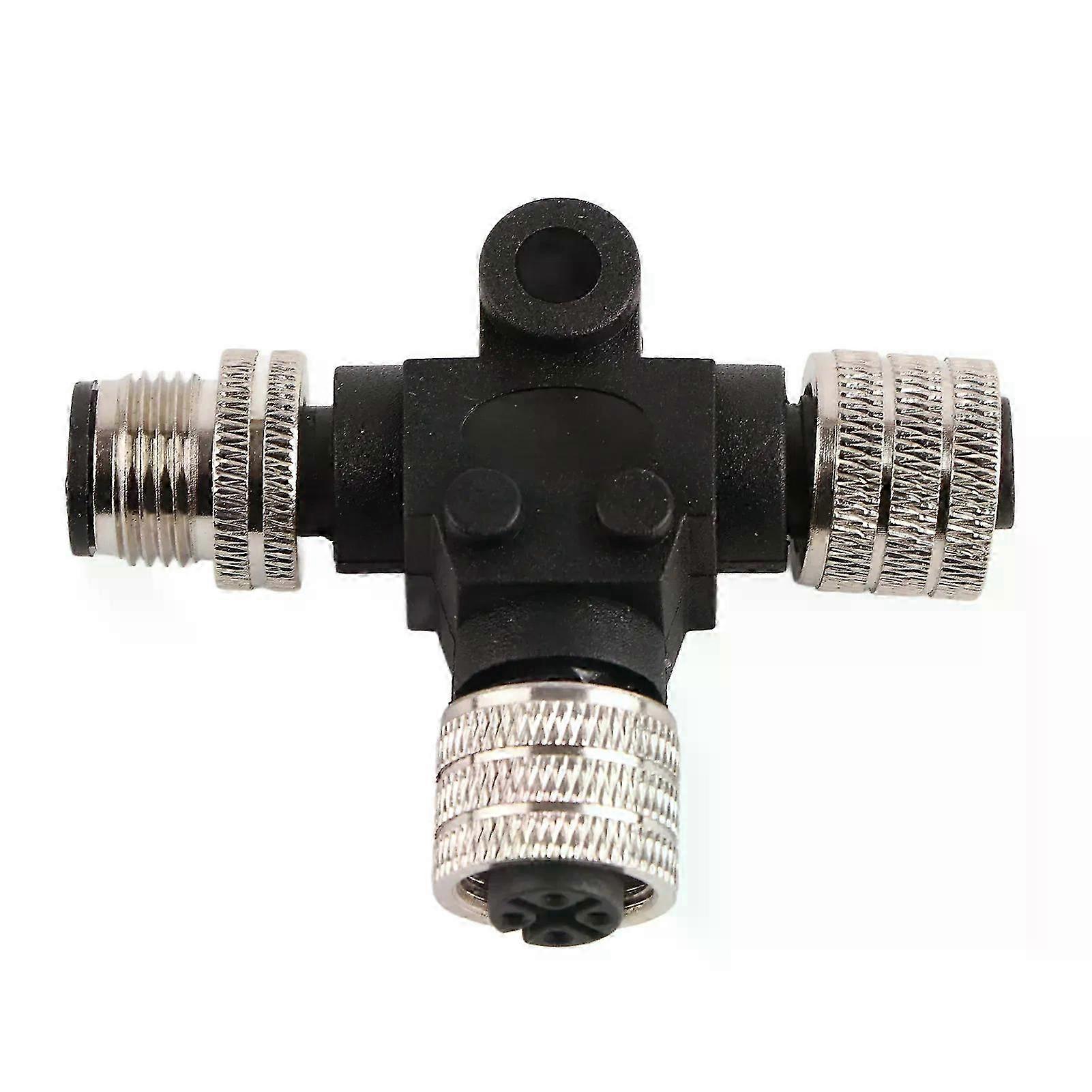 Tee Connector for NMEA 2000 M12 Thread 5 Pin IP67 Waterproof for Lowrance Networks Edition 530