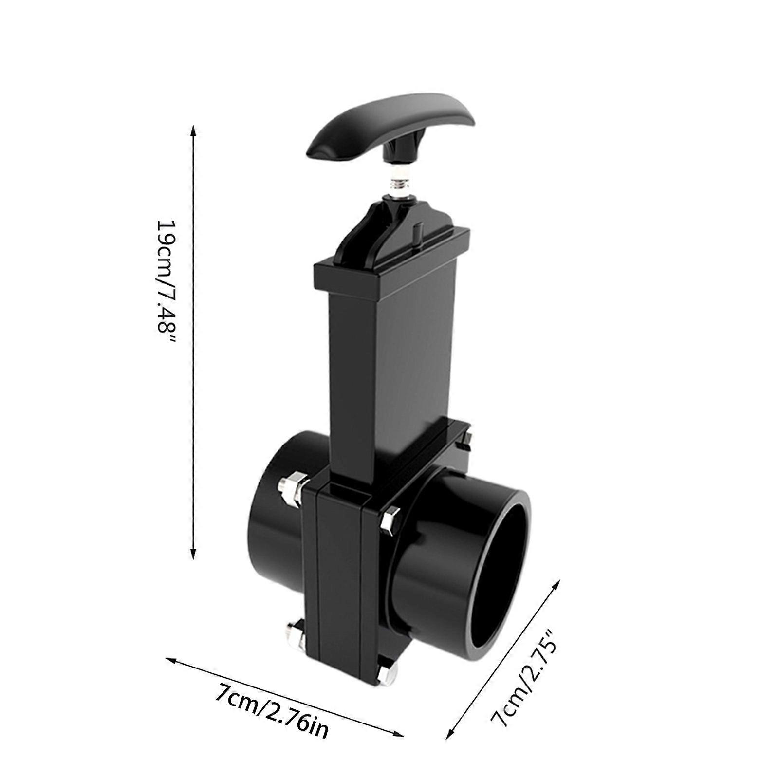Durable RV Modification Parts 50mm RV Drain for Valve for Under the Skimmer on the Pool Wall Improve the Quality of Life