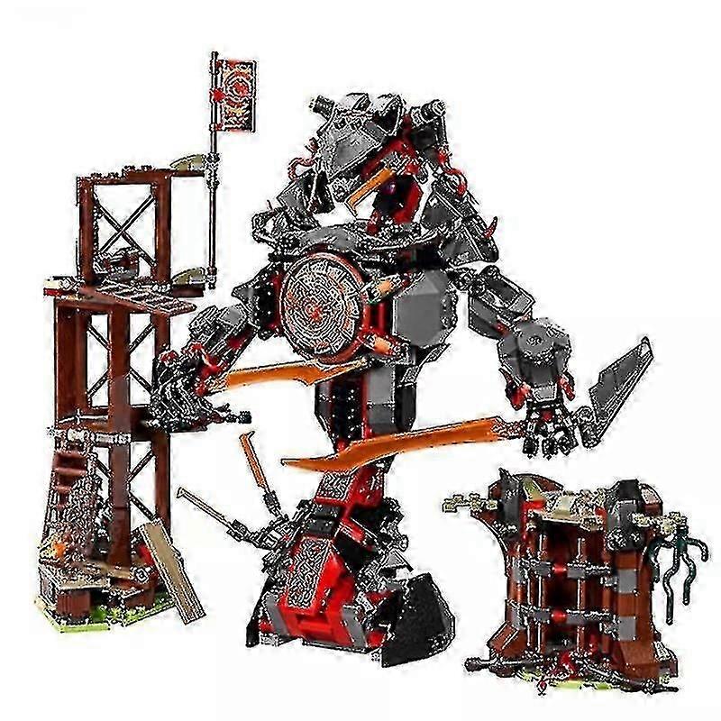 734 Pcs 10583 Mini S Set compatível de ferro 70626 Edifício Bs Brinquedos