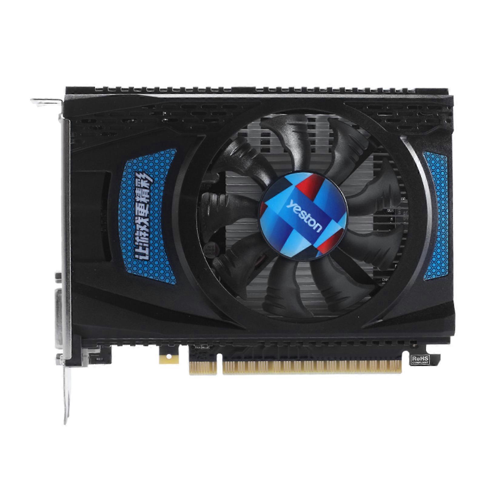 Scheda grafica 4G DDR5 RX550 Extreme Edition 128Bit HD- Home Game Desktop Computer Nuovo originale HDMI + DP + DVI PCI-E 3.0 per