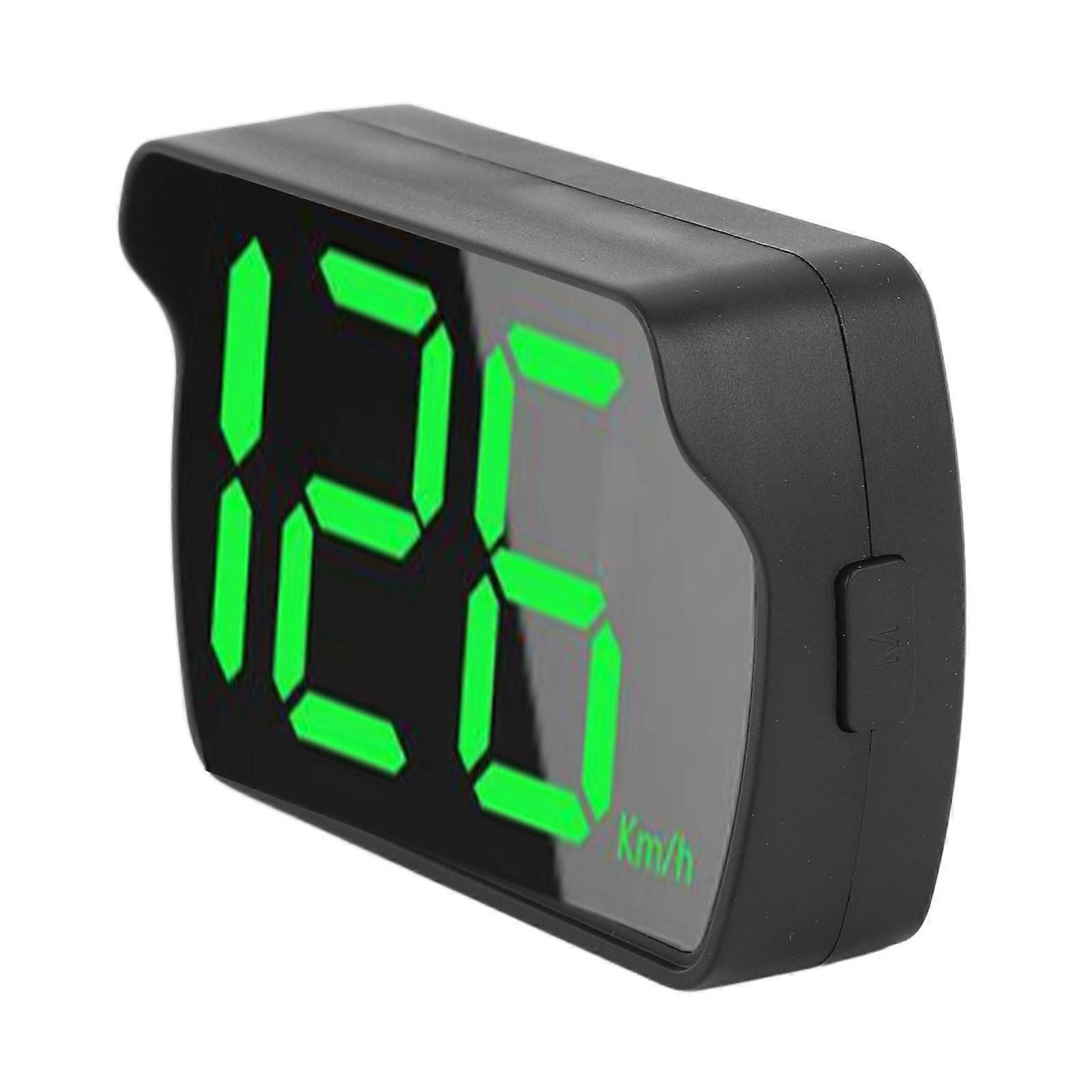 Car HUD Speedometer USB Plug and Play KM MPH Digital Speed Display Universal Fit for Truck SUV Bus Motorcycle