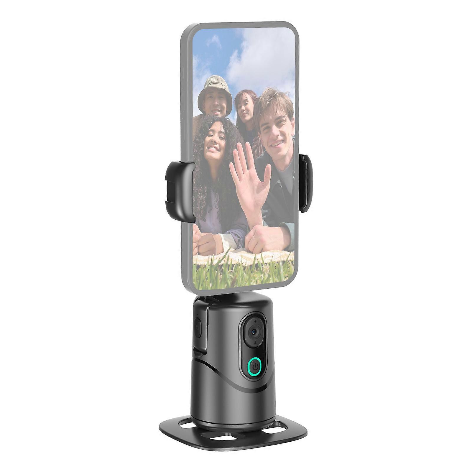 AI Auto Face Tracking Gimbal with Gesture Control & Remote - Perfect for Vlogs & Streaming