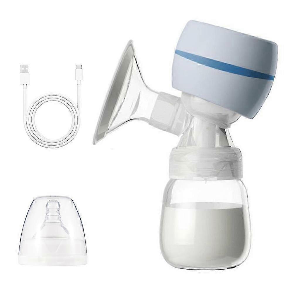 Portable Electric Breast Pump, 3 Modes & 9 Suction Levels, LED Screen, Low Noise, Blue