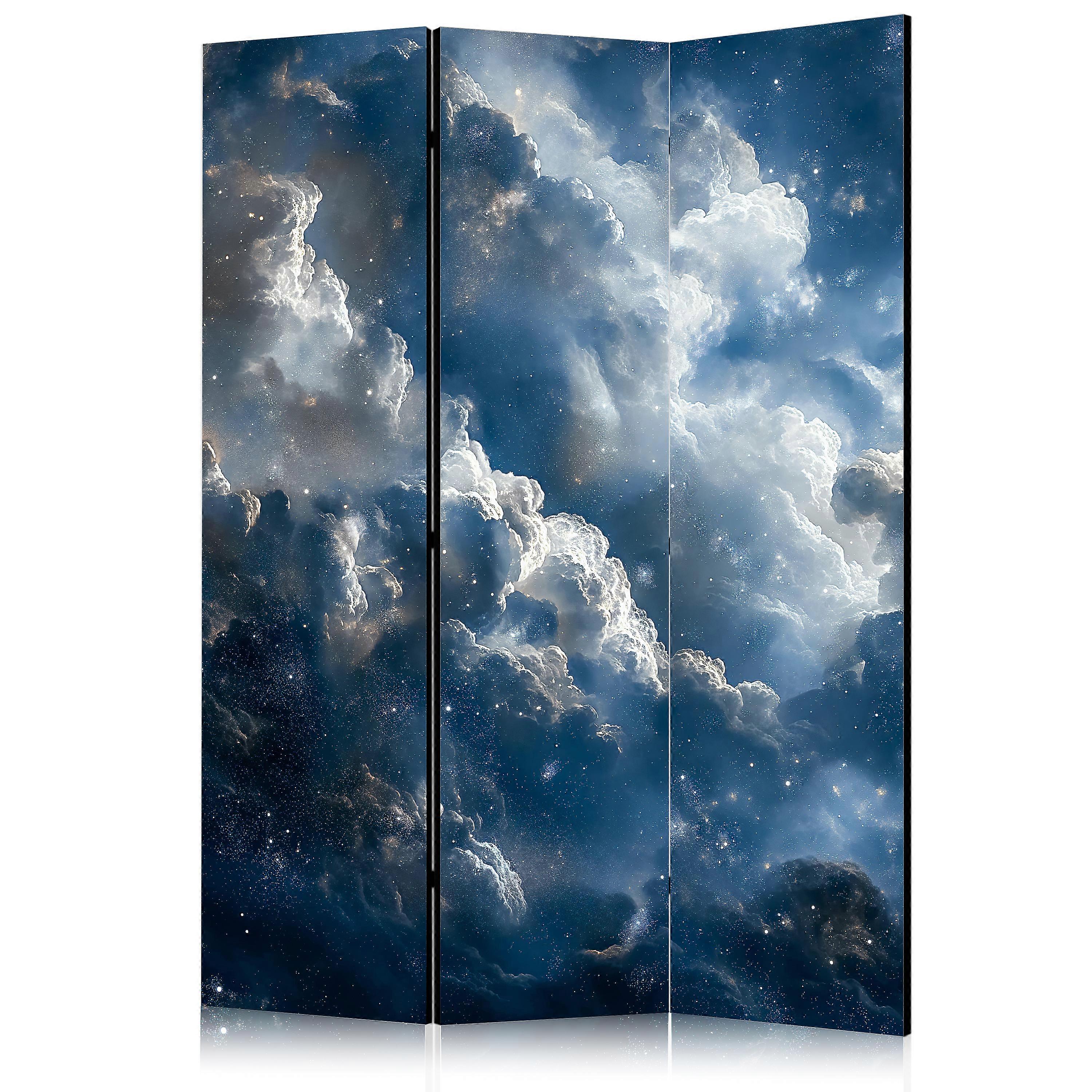 Screen - Astronomical wonders: clouds and stars in harmonious connection