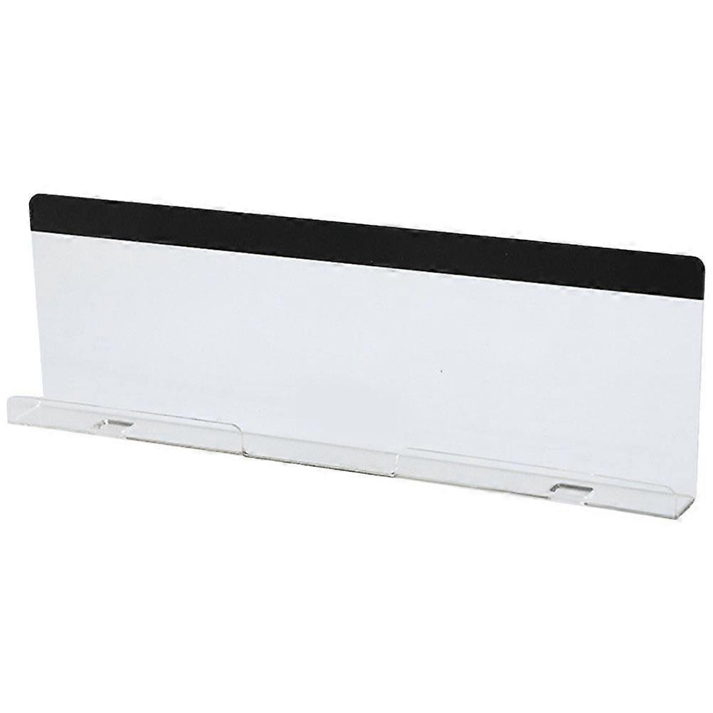 It sounds like you're describing a **monitor memo board** or **monitor shelf organizer** product. These are popular desk accessories designed to help