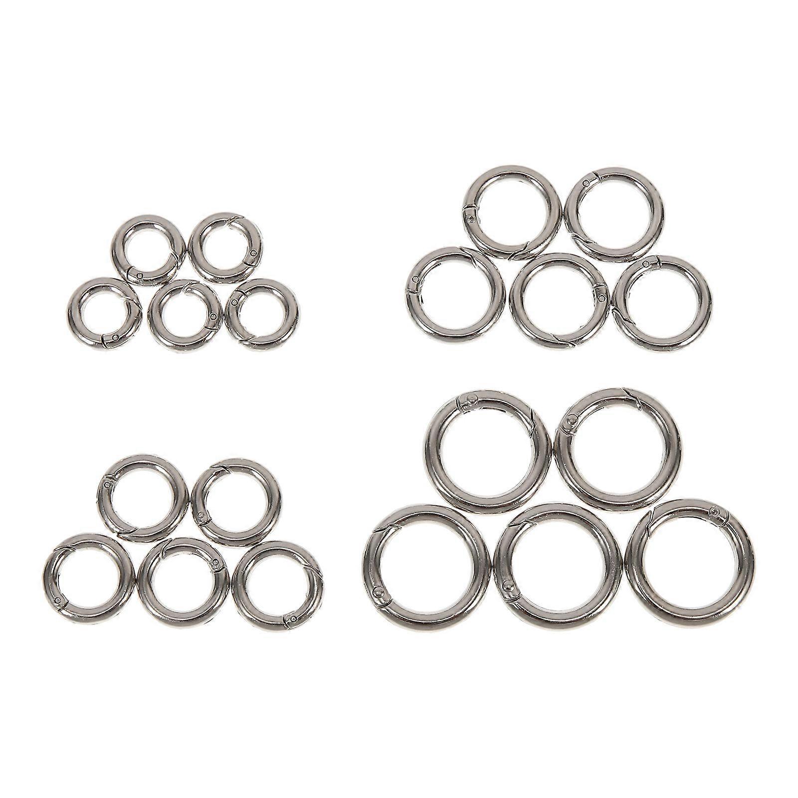 Durable Snap Ring Solution, Sturdy Zinc Alloy for Backpacks and Keychains