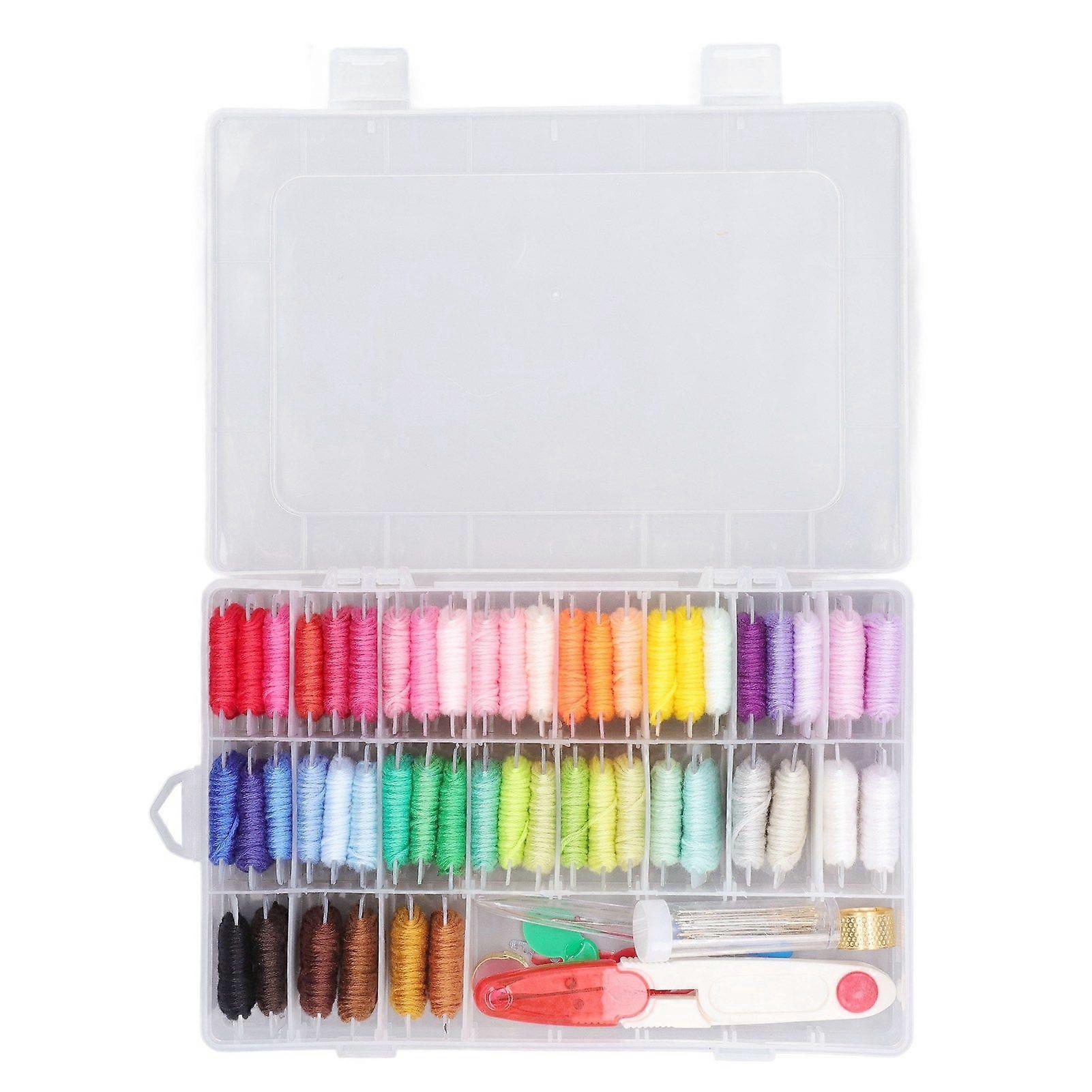 2025 Latest Model  Embroidery Thread 50 Colors Cross Stitch Thread Embroidery