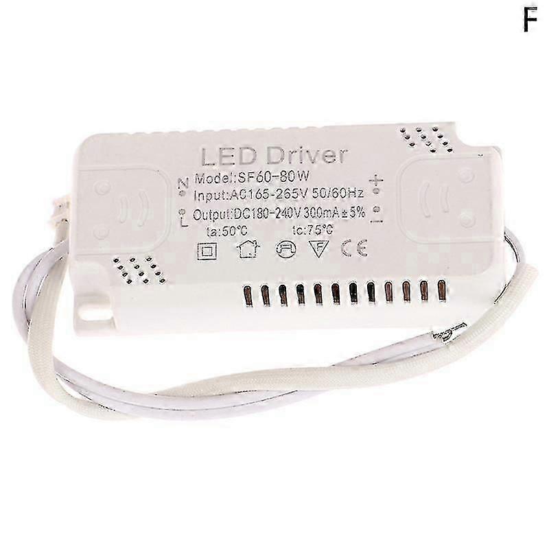 300mA, 8 - 80W LED-driverbord voor de Europese markt
