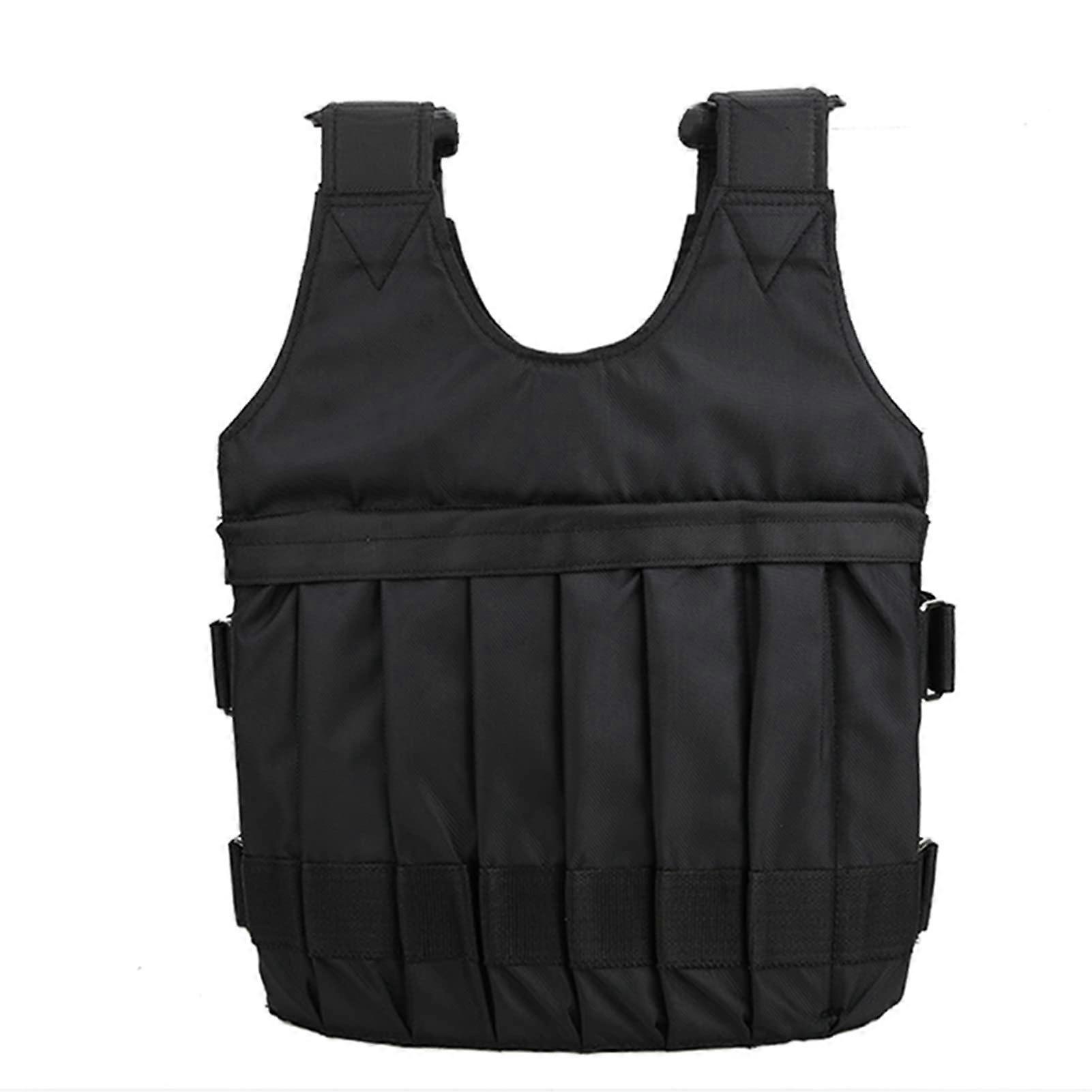 1 piece maximum load: 20 kg, weighted vest, training vest, sports weighted vest, adjustable weight vest, empty vest without steel plate