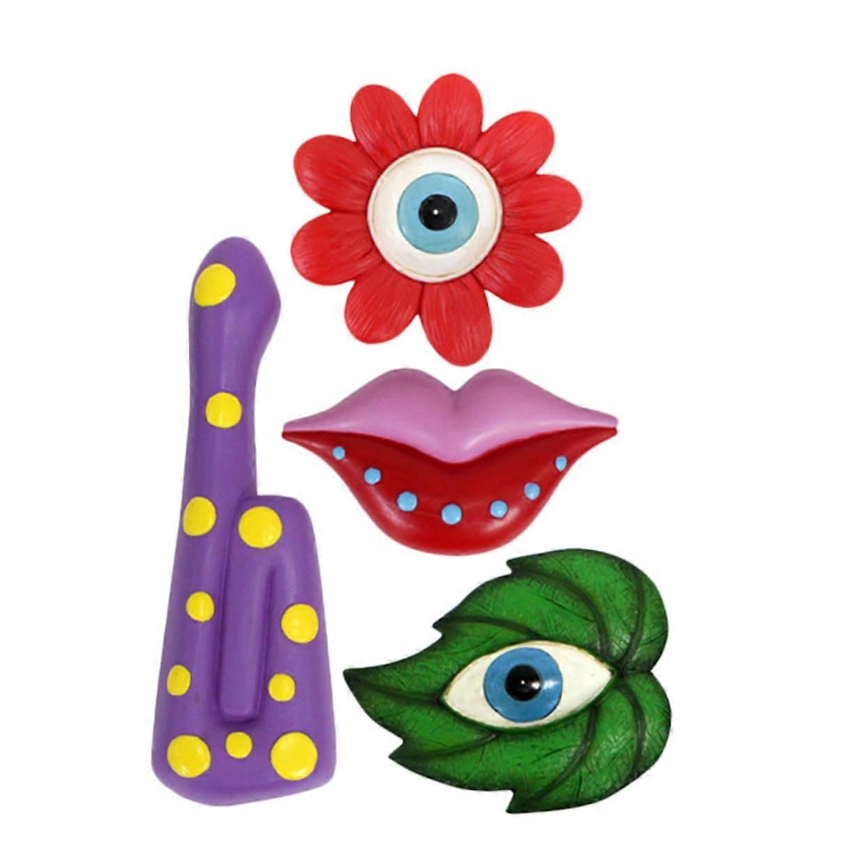 Tree Face Pendant Autumn Decoration Garden Wall Decor Tree Face Crafts