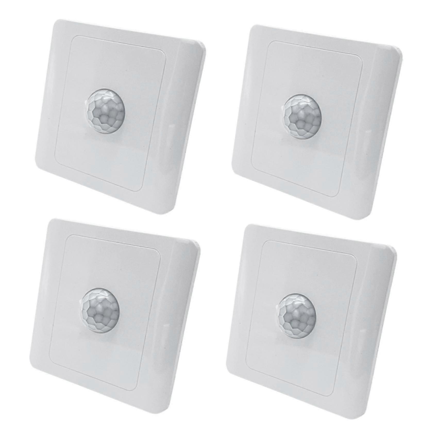 4 Pack PIR Motion Sensor Switch Auto Control for LED Lights 220V Smart Body Induction