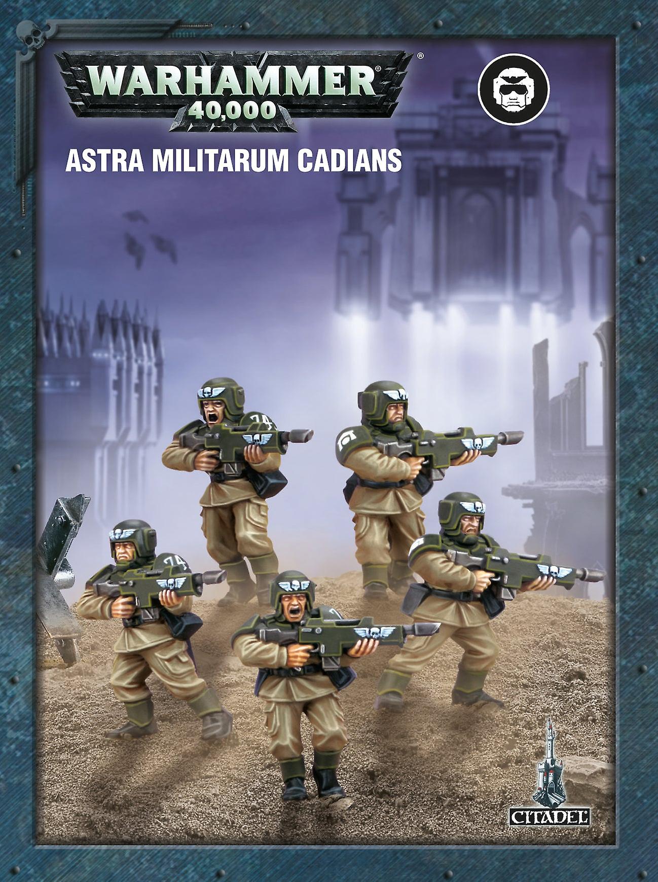Astra Militarum Cadian Infantry Squad