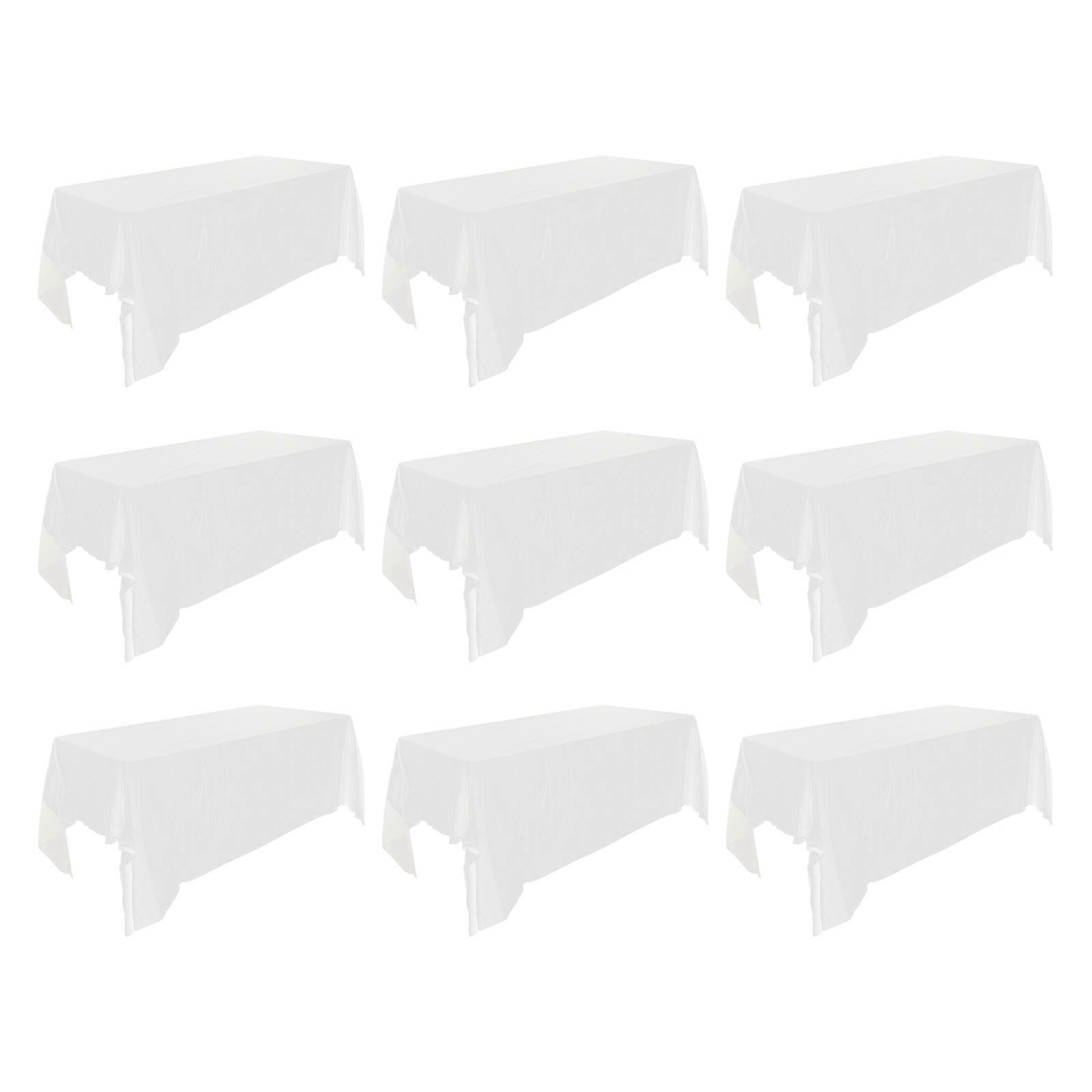 Outdoor Table Cloth for Wedding Protective Dust-Proof Table Cover 200X200X0.1CM Moisture-Proof Scratch-Resistant