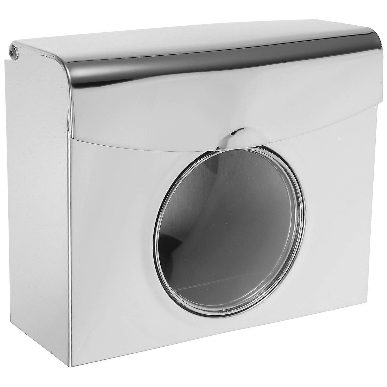 Metal Tissue Box Multi-Functional Tissue Holder Square Style Modern Tissue Case Public Places Hotel Guesthouse 1Pcs