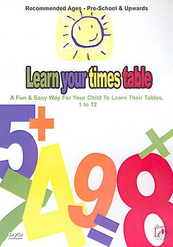Learn Your Times Table DVD (2004) certificaat E - Regio 1