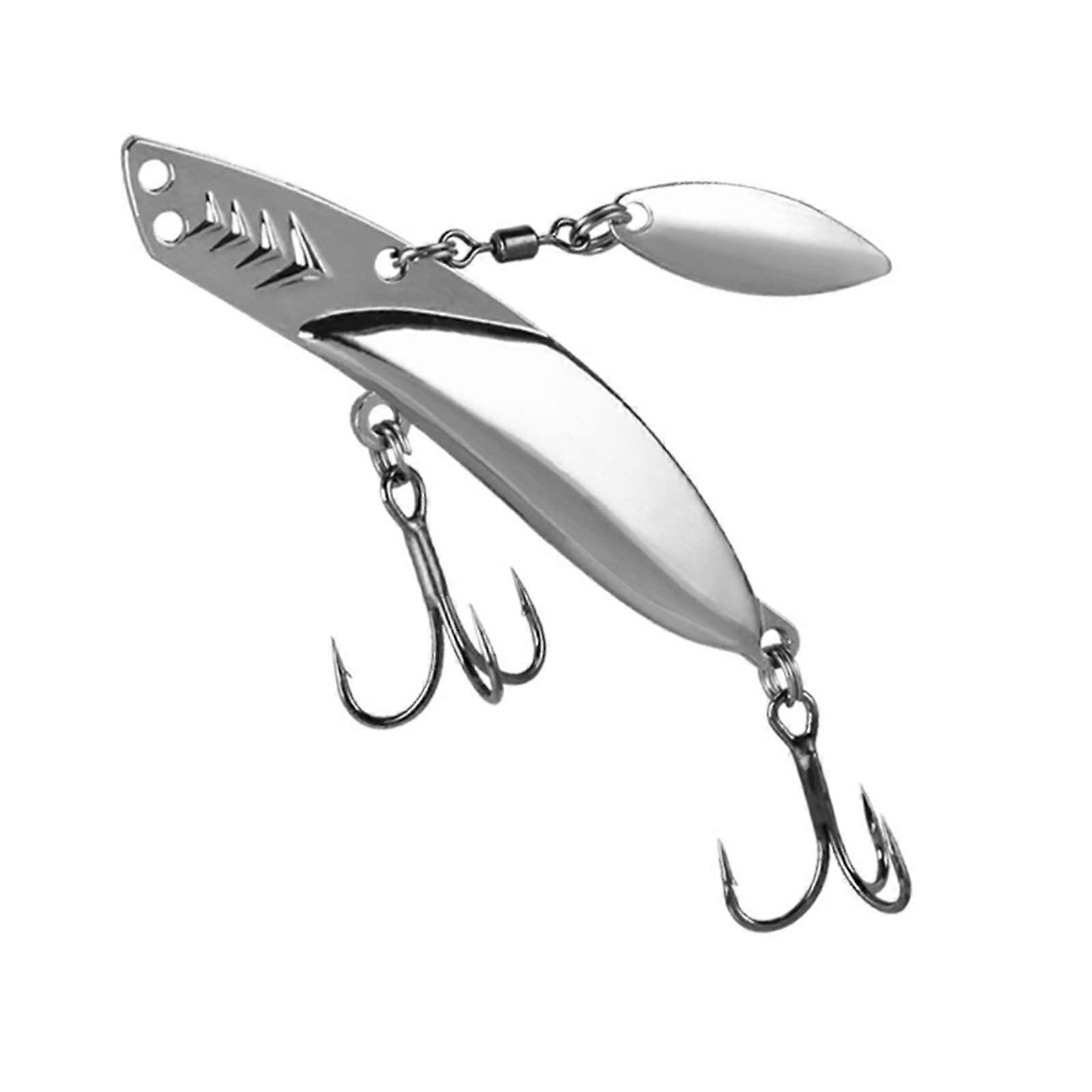 Sinkings Pencil Lure Hard Baits Crankbaits Wobbler Pencil Baits 10G Silver Plating Minnow Simulation Vib Lure