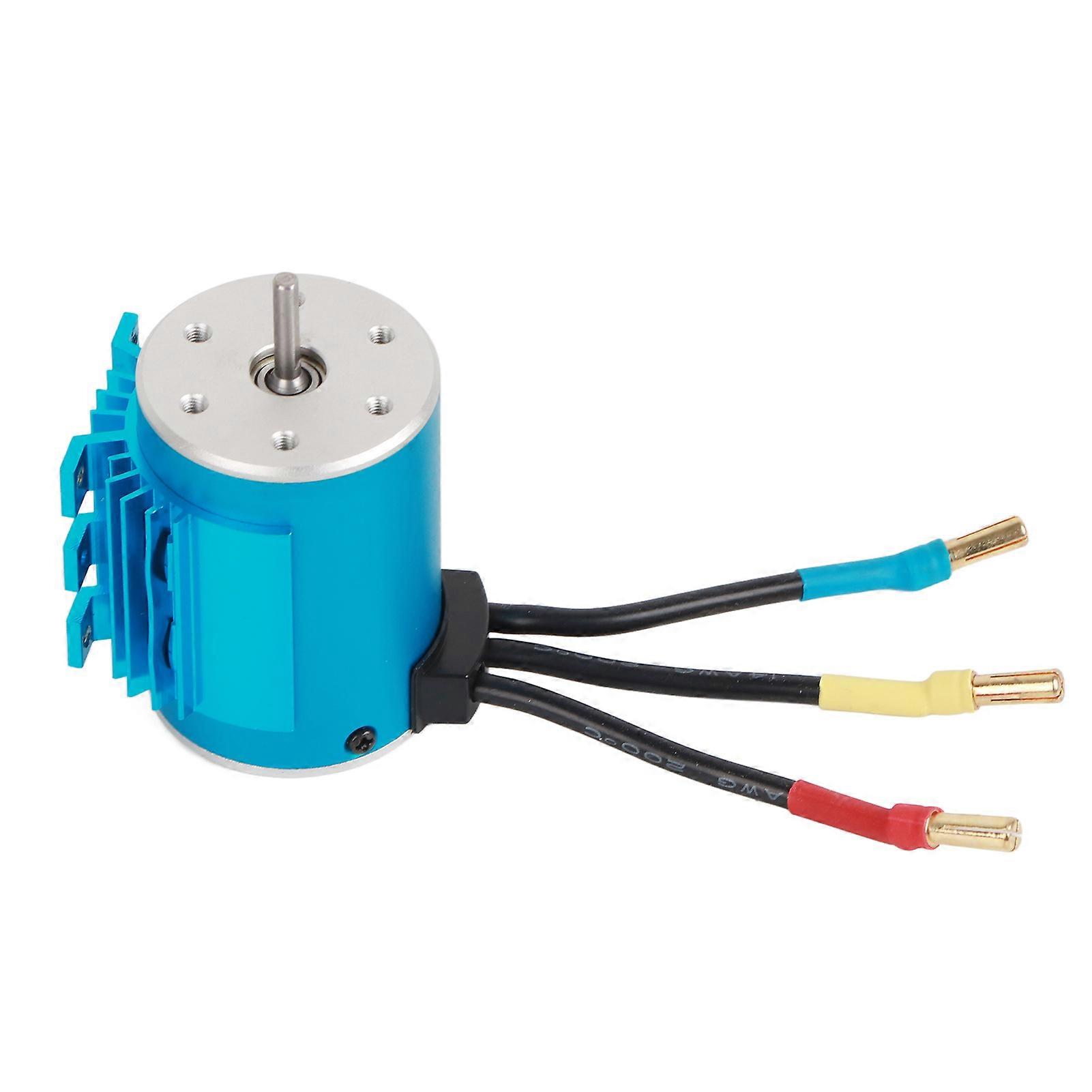 Surpass 3650 5900kV 4-pole Brushless Motor for 1/10, 1/16 and 1/18 RC Car