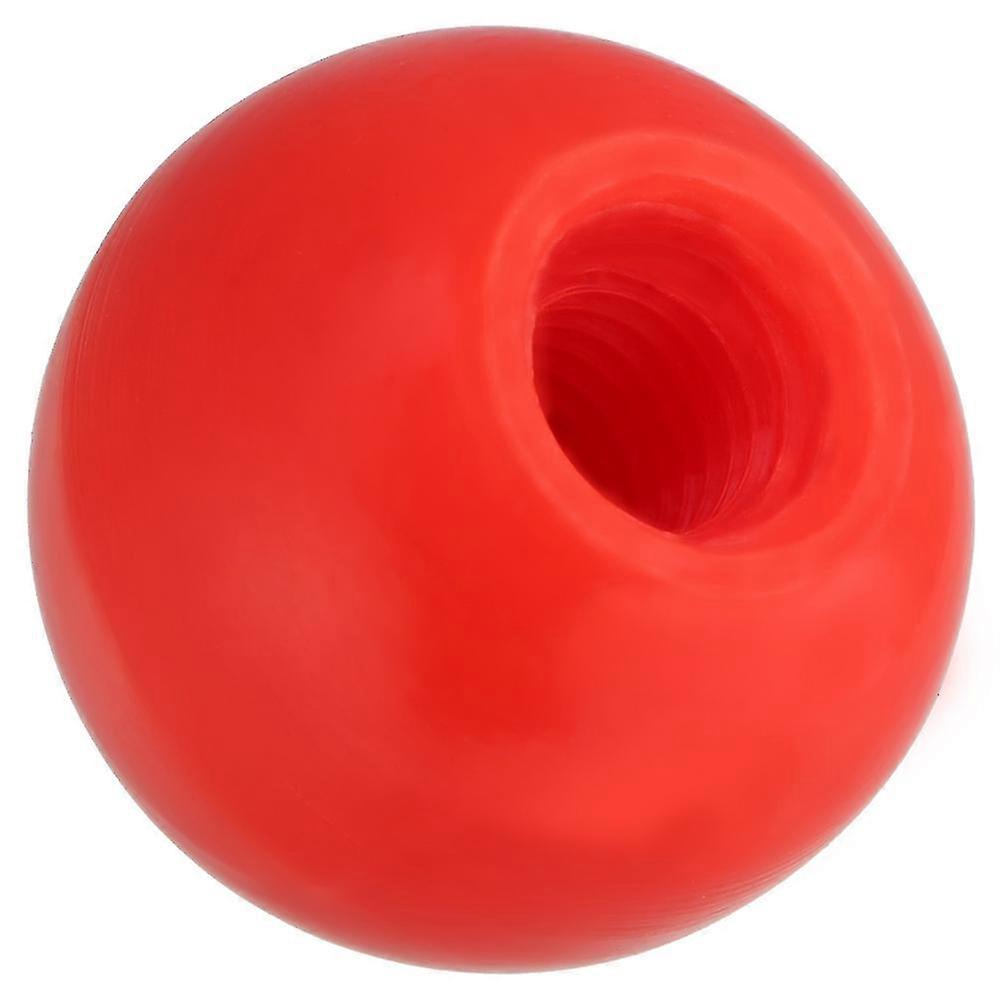 10pcs Universal Lathe Tractor Machine Plastic Round Ball Knob Handle (Red AM5x16)