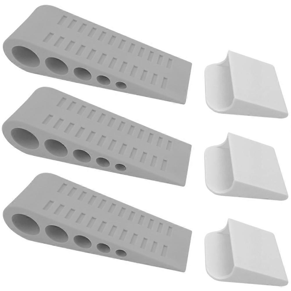 Floor Mounted Door Stopper Anti Collision Feature For Childproofing 3Pcs