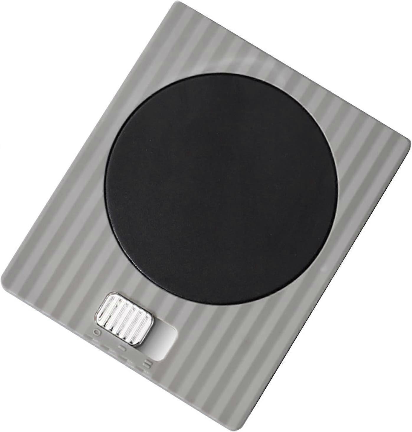 Chauffe-tasse à café pour bureau, chauffe-tasse 2 températures 2 modes réglable Température constante USB Chauffe-boisson pour gâteau aux œufs serviettes humides 220V, gris