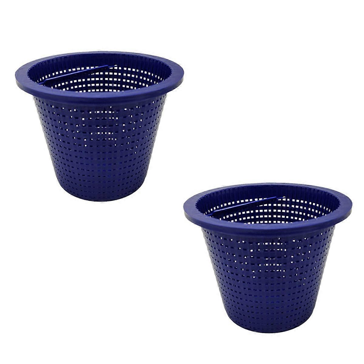 2X Pool Skimmer Basket Swimming Pool Skimmer Replacement Basket Easy to Use Mesh Basket Filter Out t