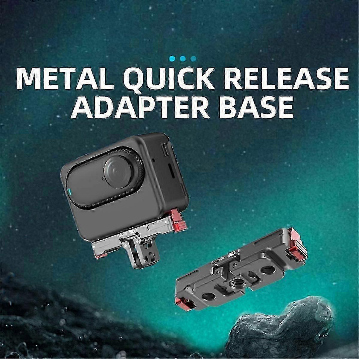 for GO3 Magnetic Quick Release Base Mount Accessories Thumb Camera Rechargeable Charging Base Bracket