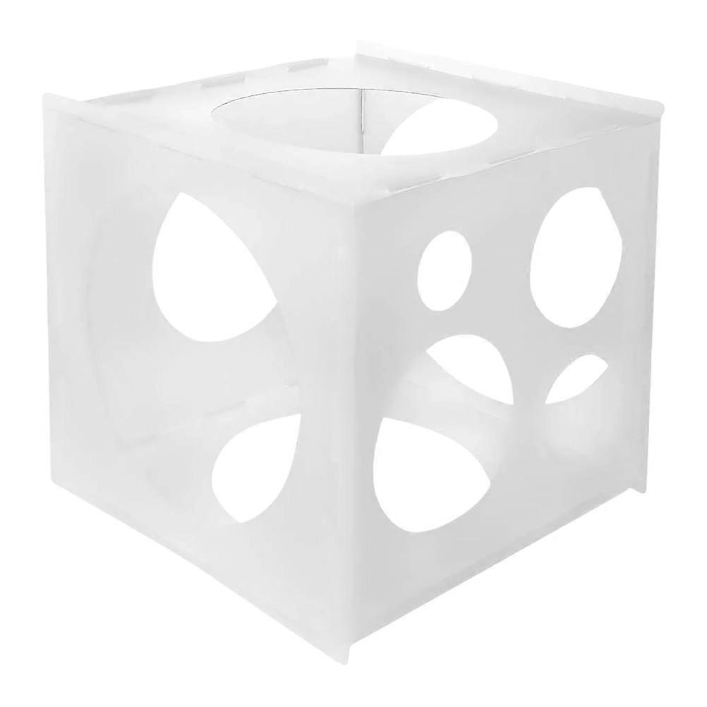 Balloon Cube Sizer Balloon Measuring Box Birthday Party Rectangular Shape 30*22.5cm Size Measurement 1Pack
