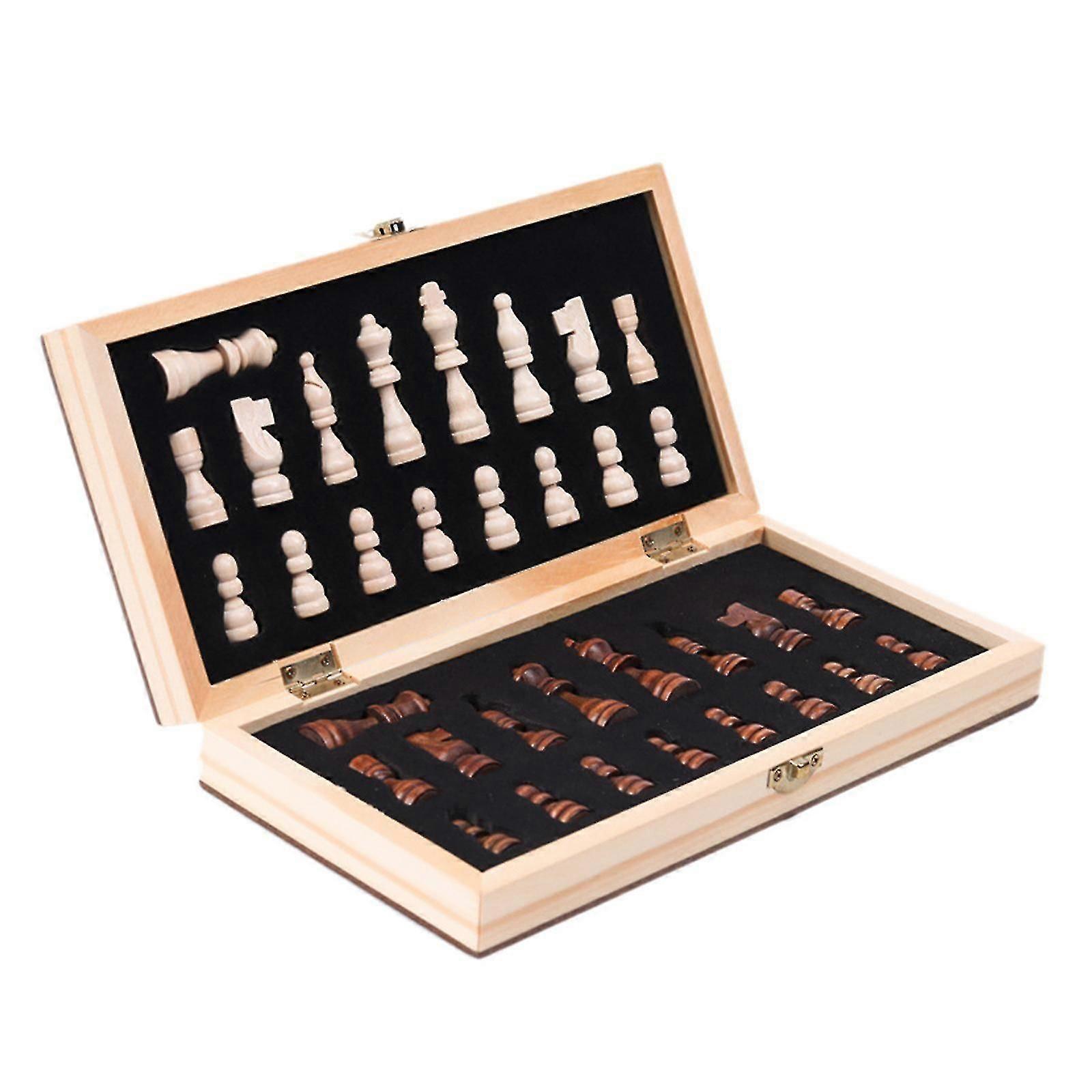 Magnetic Chess Set Folding Board Educational Toy for Kids Teens Adults Beginners