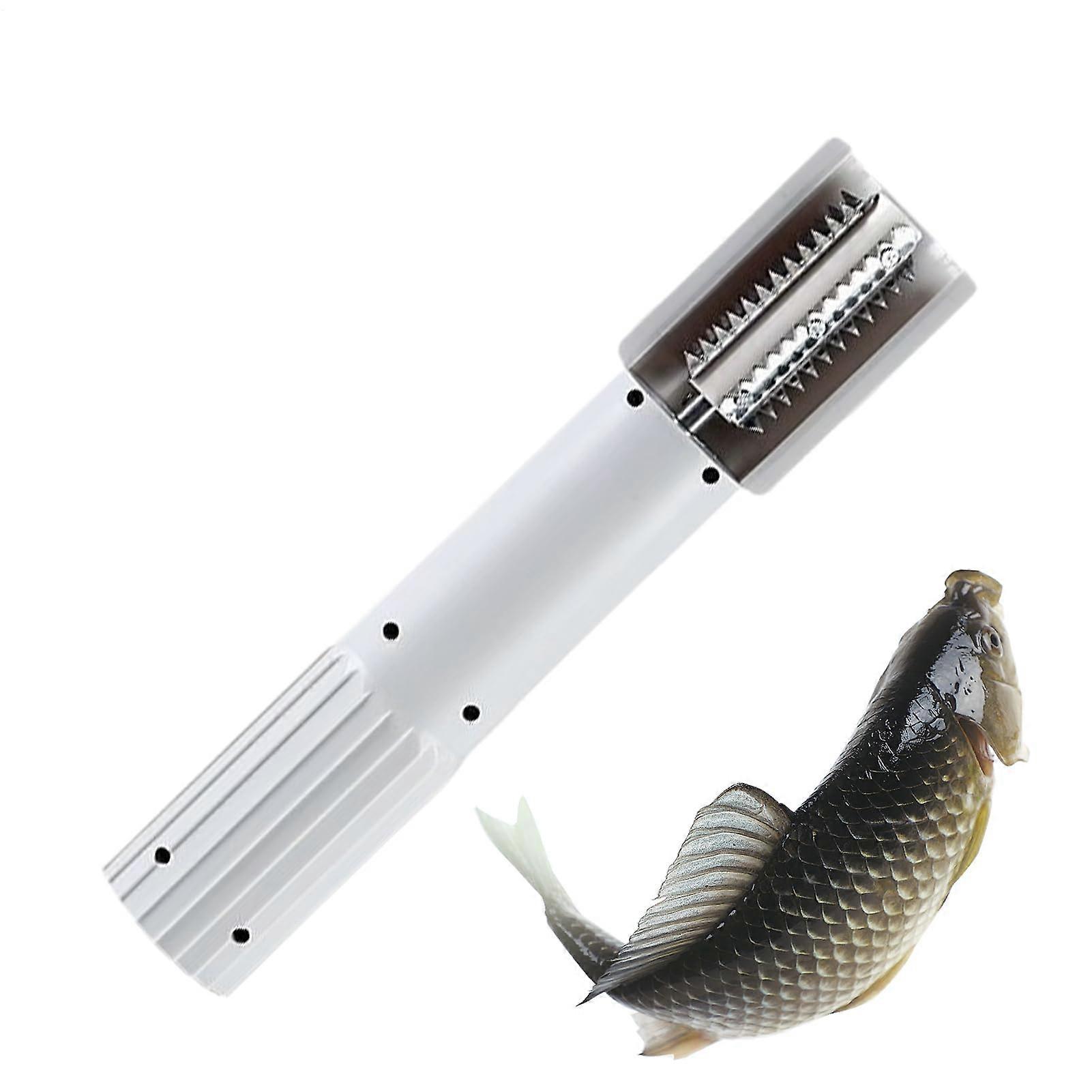 Fish Scale Remover Automatic Electric Fish Cleaning Device, Waterproof Scraper Catfish, Restaurant And Home Use Gray