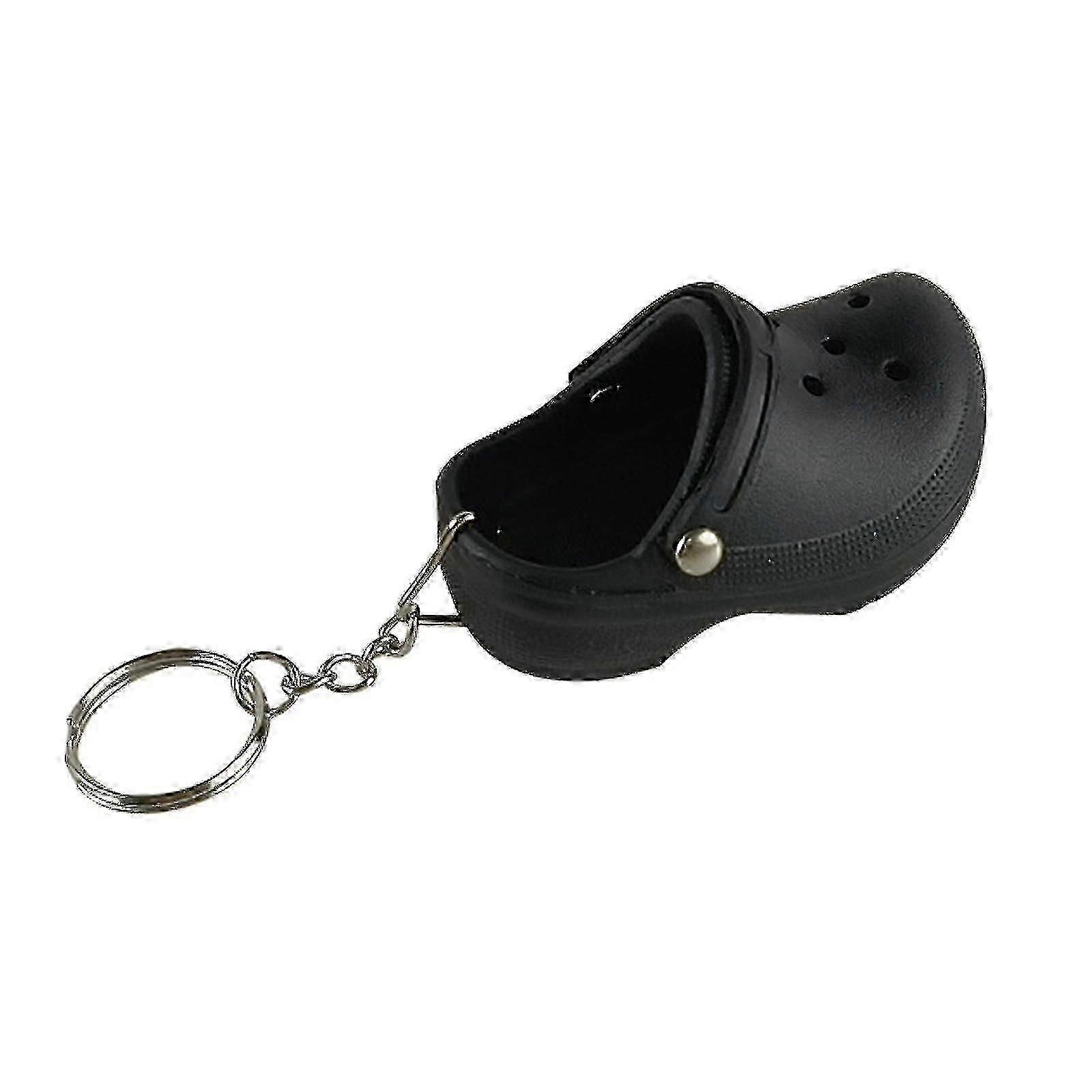 Mini Crocs Sandal Keychain Charm Keyring Key Holder Novelty Keychain Gift