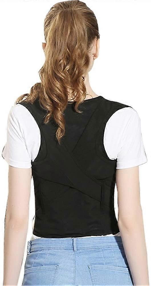 Posture Corrector for Lower Back Support, Adjustable Back Brace with Shoulder Straps, Men's Normal Style XX