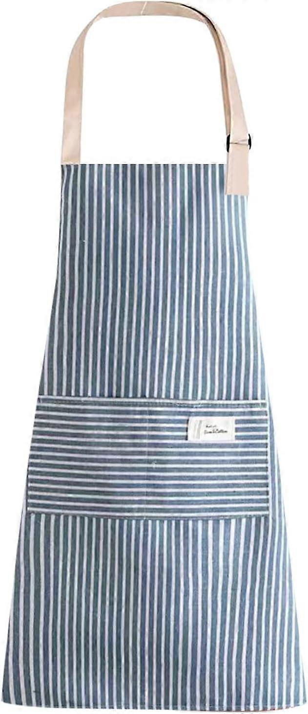1pcs Chef Kitchen Aprons, Adjustable Apron with Pocket, Cooking Apron