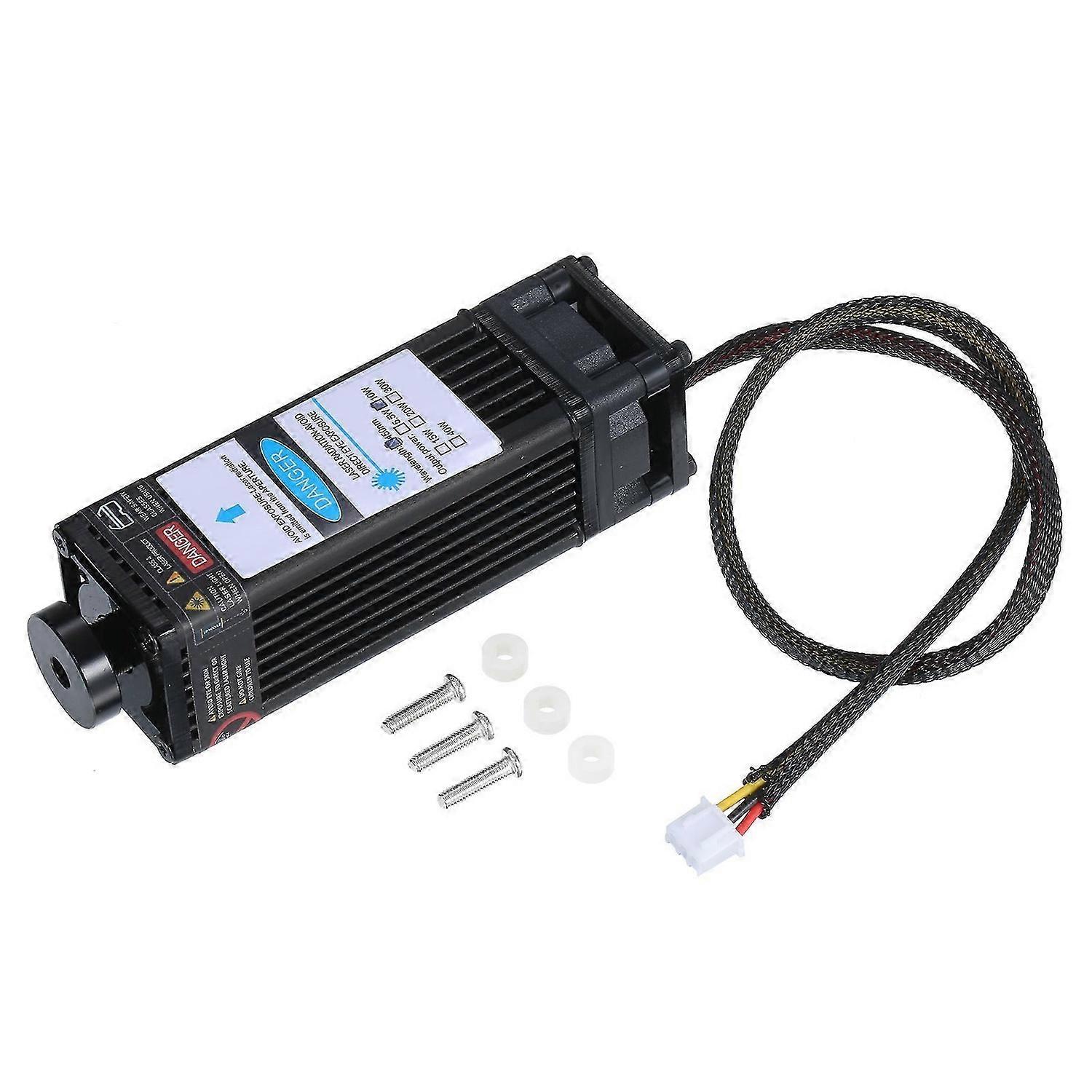 10W Laser Module Laser Head 450nm Blue Lase for Laser Engraving Machine Wood Marking Cutting Tool