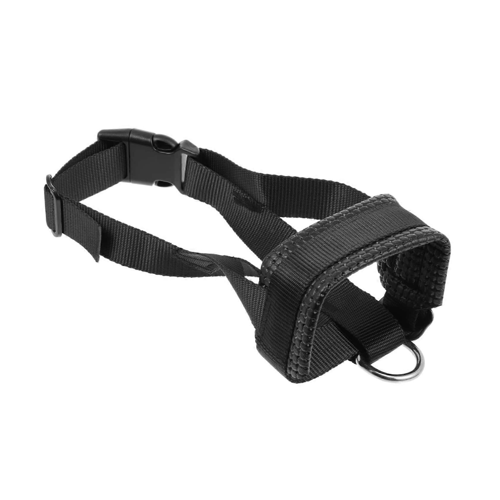 Adjustable quality breathable dog muzzle cover to prevent biting for medium to large dogs.