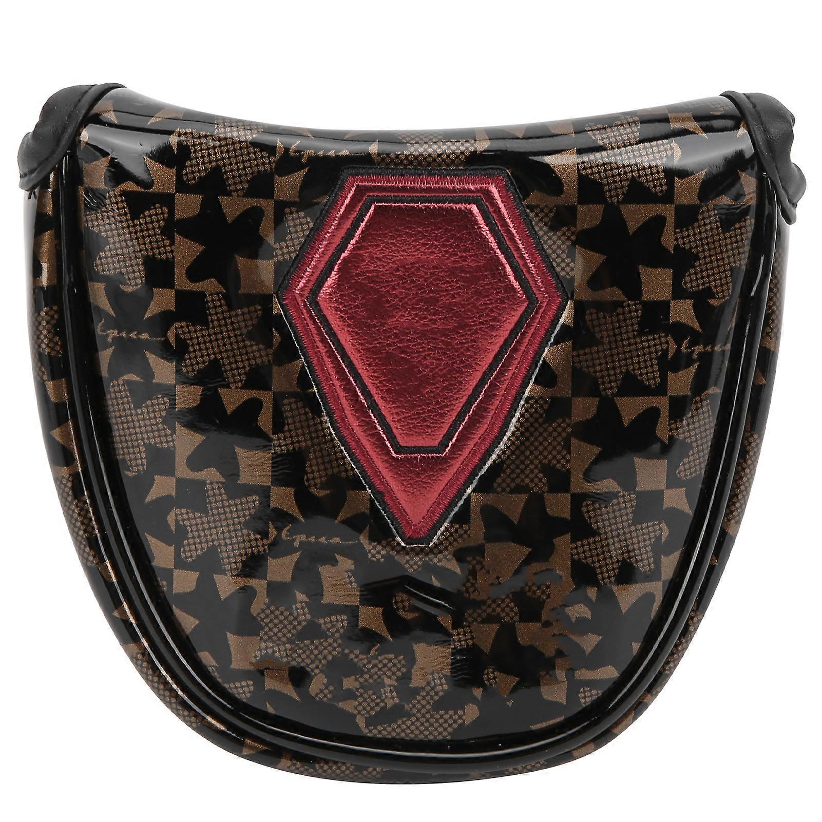 סגירה מגנטית מותאמת אישית לפטיש גולף כיסויי פאטר כיסוי ראש עור סינטטי