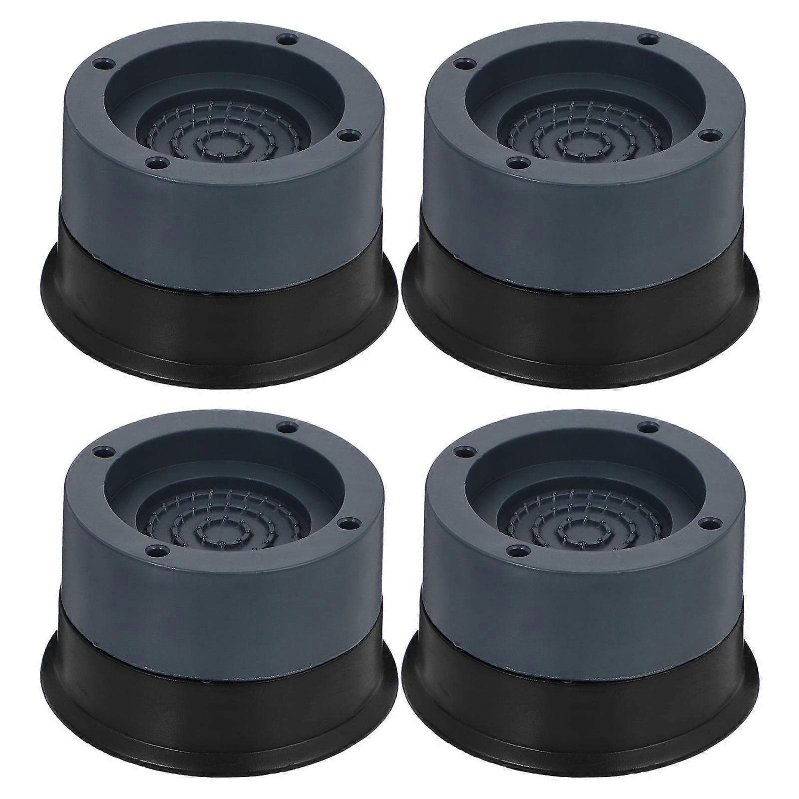 Washing Machine Foot Pads Anti Slip Noise Reduction For Bathroom Use Round Shape 6 5x4 5cm 4Pcs