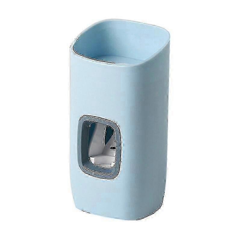 Wall Mount Auto Toothpaste Dispenser & Toothbrush Holder Set