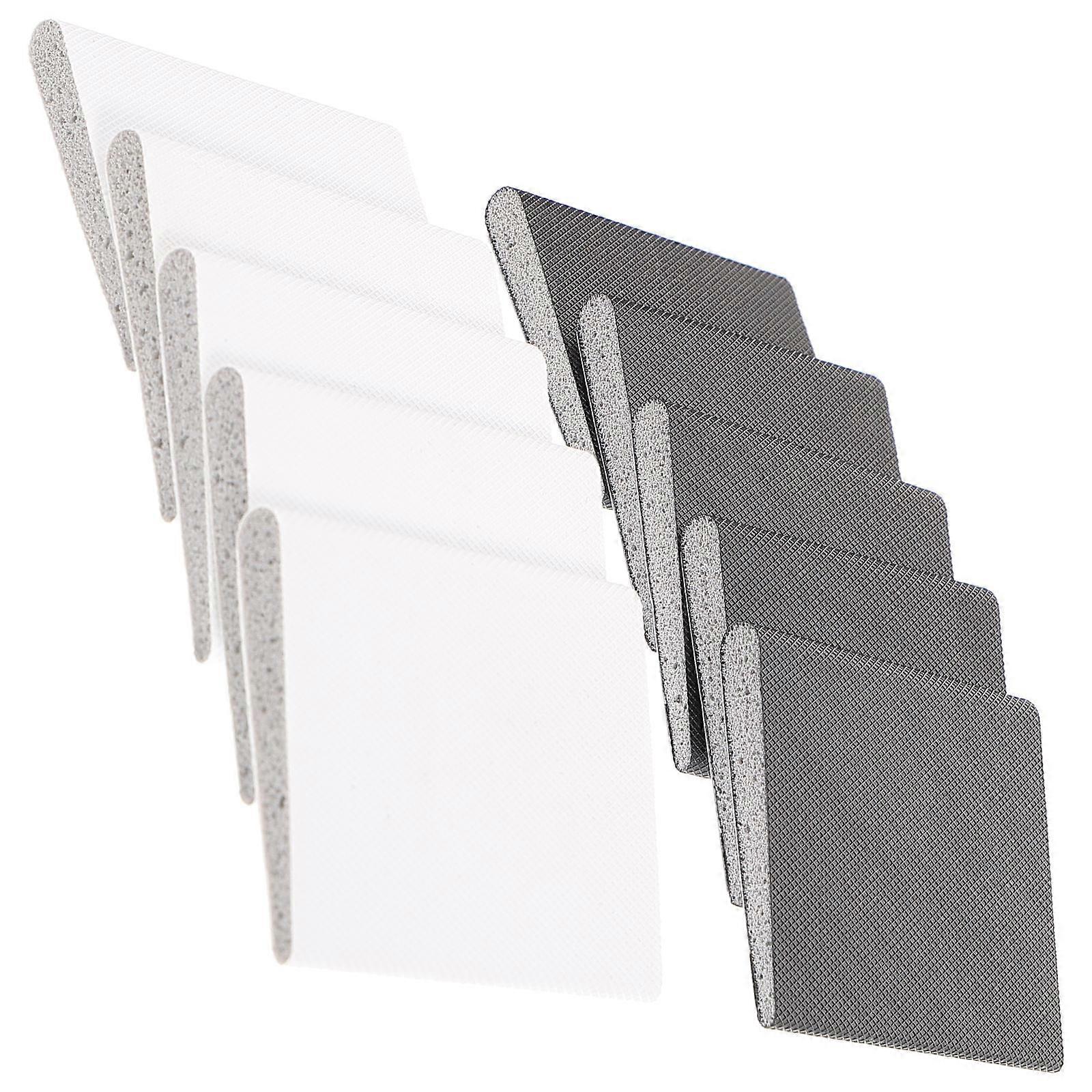 Window Seal Strip Draft Stopper Square Shape Sponge Material Door Frame Sealing Easy To Use 10Pcs