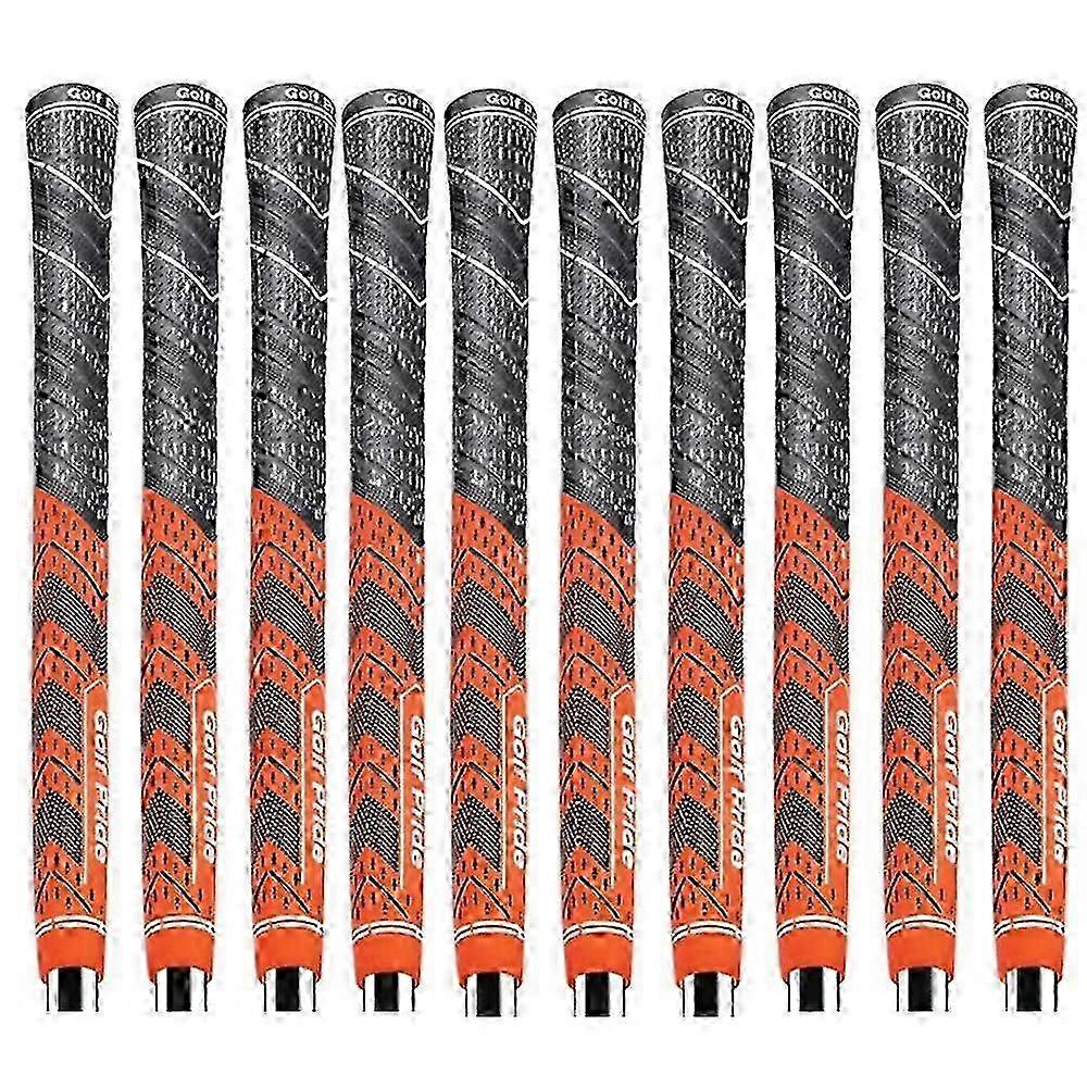 10 Pcs Standard Size Golf Pride MCC PLUS 4 Golf Grips - Enhanced Comfort & Control for Improved Performance