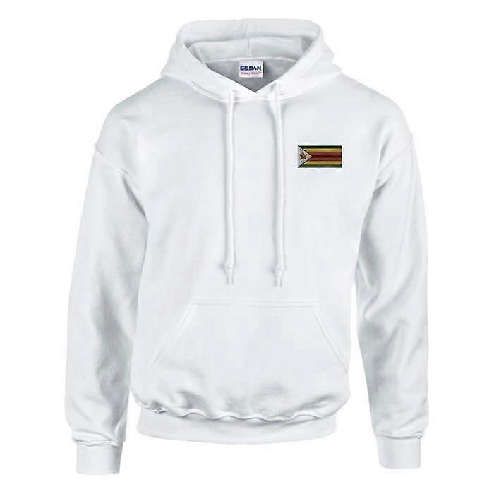 Hoodie - PIXELFORMA - Zimbabwe Flag - Cotton and polyester - Adjustable - Durable